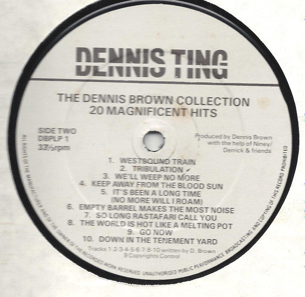 The Dennis Brown Collection : 20 Magnificent Hits