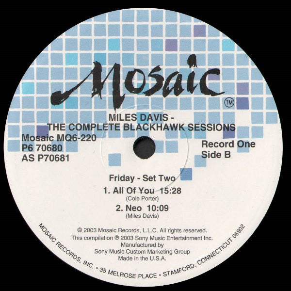 The Complete Blackhawk Sessions