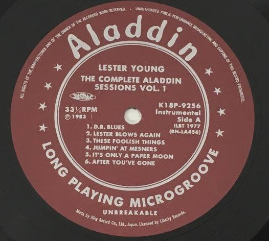 The Complete Aladdin Sessions Vol. 1