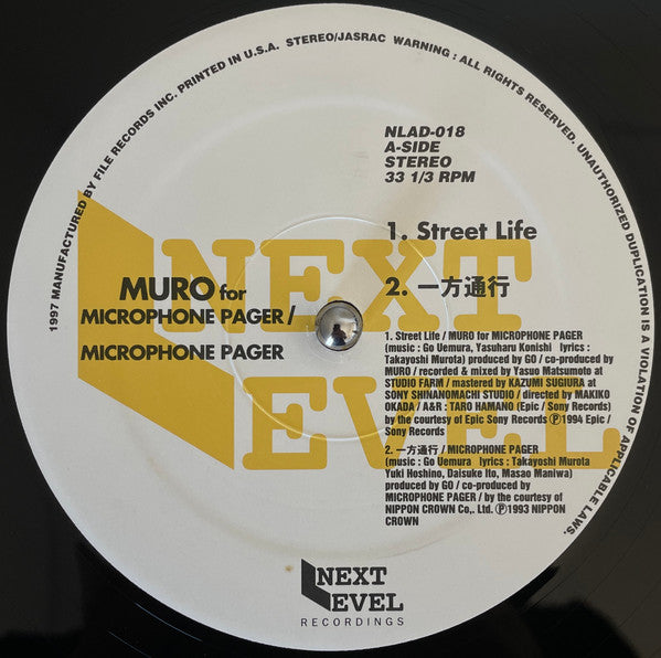 Master Release: Street Life by Muro