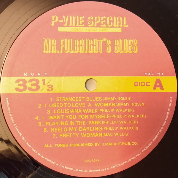 Mr. Fulbright's Blues