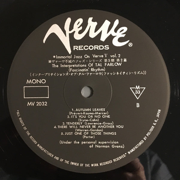 The Interpretations Of Tal Farlow