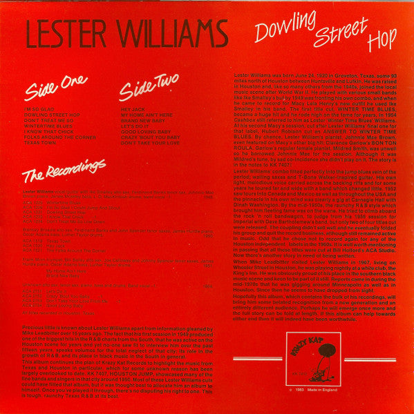 Dowling Street Hop - Texas R'nB 1949-54