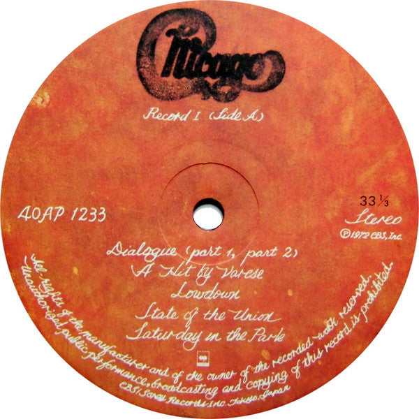 Chicago Live In Japan