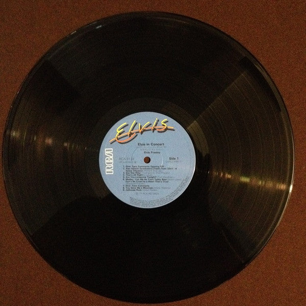 Elvis In Concert = エルヴィス・イン コンサート77