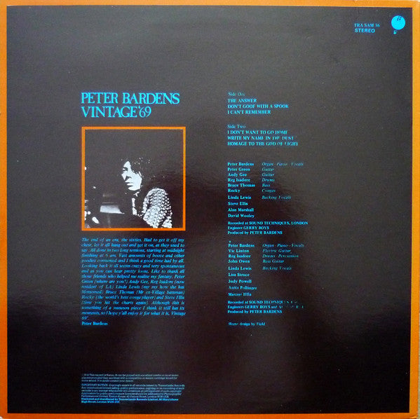 Release: The Answer-Vinyl-UK-1976-TRA SAM 36-2431283