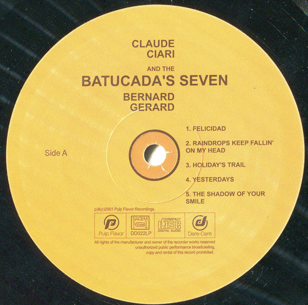 Claude Ciari - Bernard Gerard And The The Batucada Seven