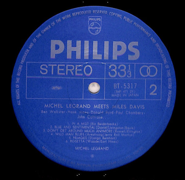 Michel Legrand Meets Miles Davis