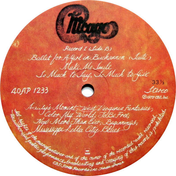 Chicago Live In Japan