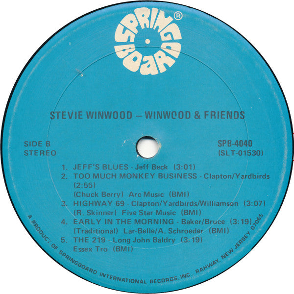 Winwood & Friends