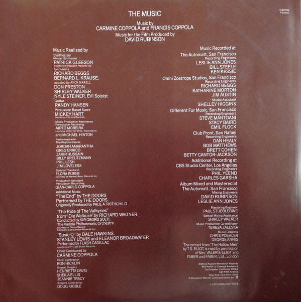 Apocalypse Now = 地獄の黙示録