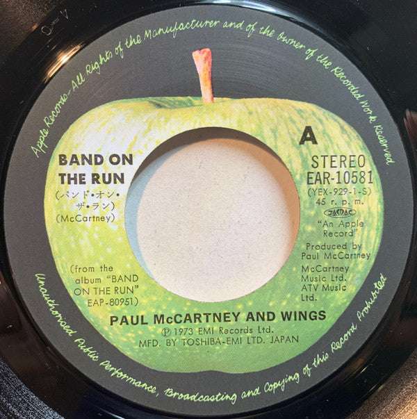 Band On The Run / Nineteen Hundred And Eighty Five