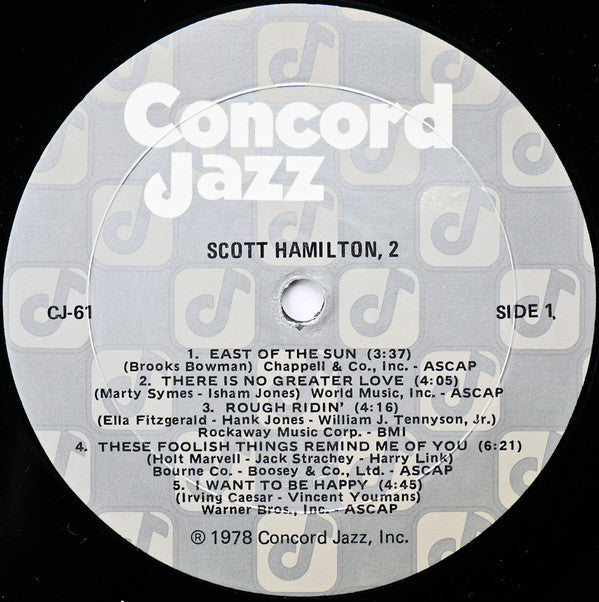 Scott Hamilton, 2