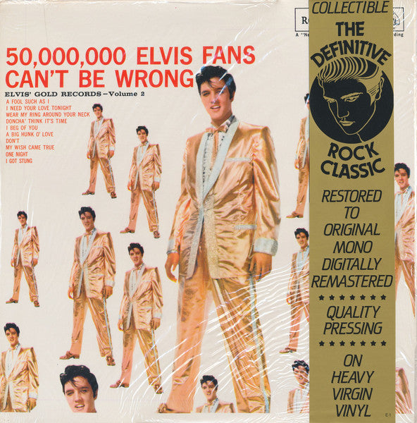 50,000,000 Elvis Fans Can't Be Wrong (Elvis' Gold Records, Vol. 2)