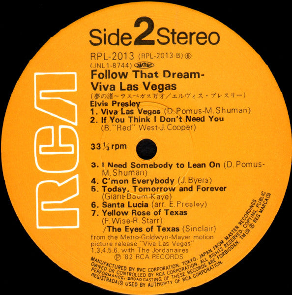 Follow That Dream / Viva Las Vegas