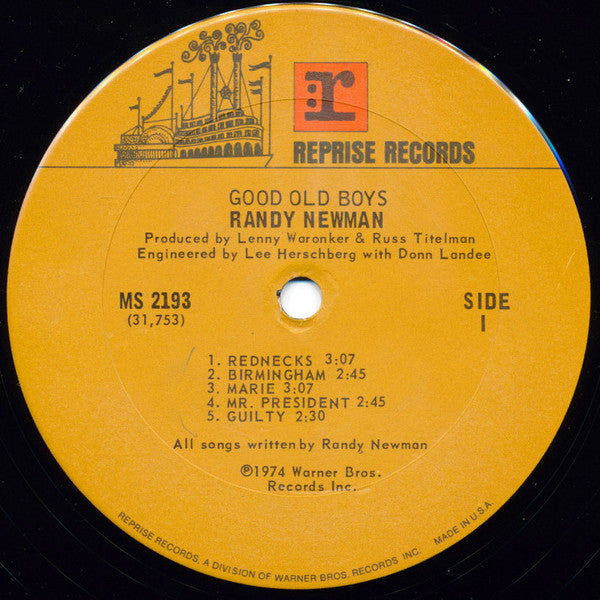 Release: Good Old Boys-Vinyl-US-1974-MS 2193-8310959