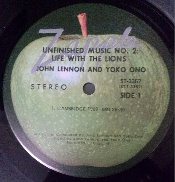 Unfinished Music No. 2: Life With The Lions