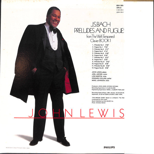 J.S. Bach Preludes And Fugues From The Well-Tempered Clavier Book 1