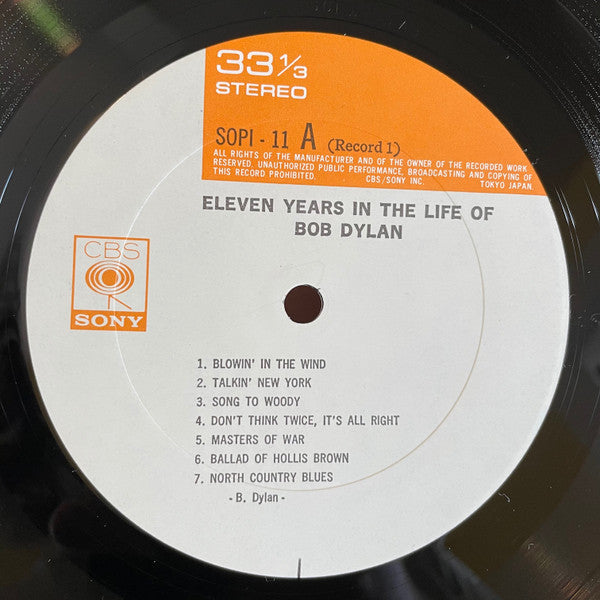 Eleven Years In The Life Of Bob Dylan