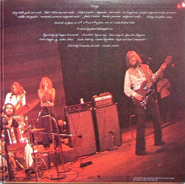 Chicago Live In Japan