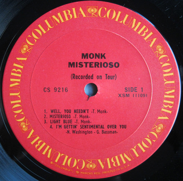 Misterioso (Recorded On Tour)