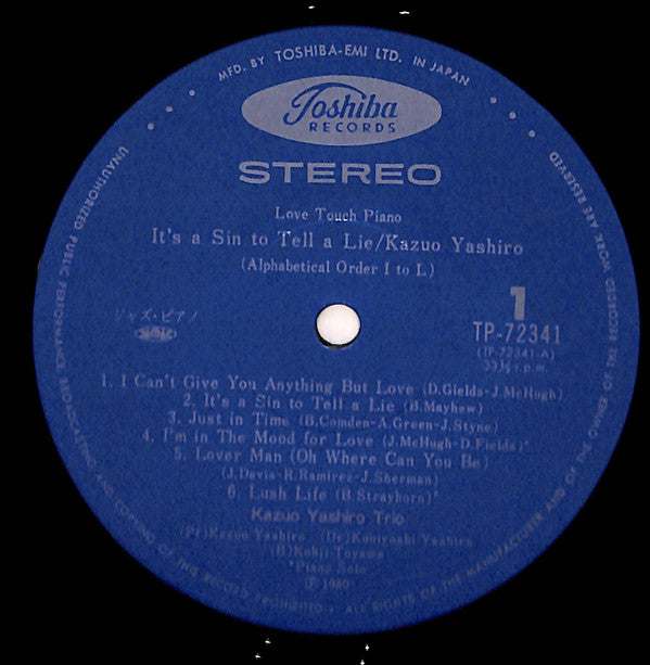 It's A Sin To Tell A Lie