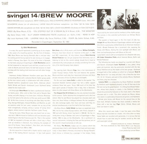 Brew Moore In Europe