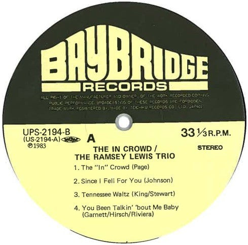 The In Crowd