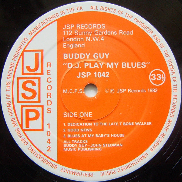 D. J. Play My Blues