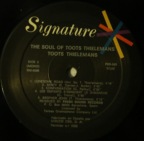 The Soul Of Toots Thielemans