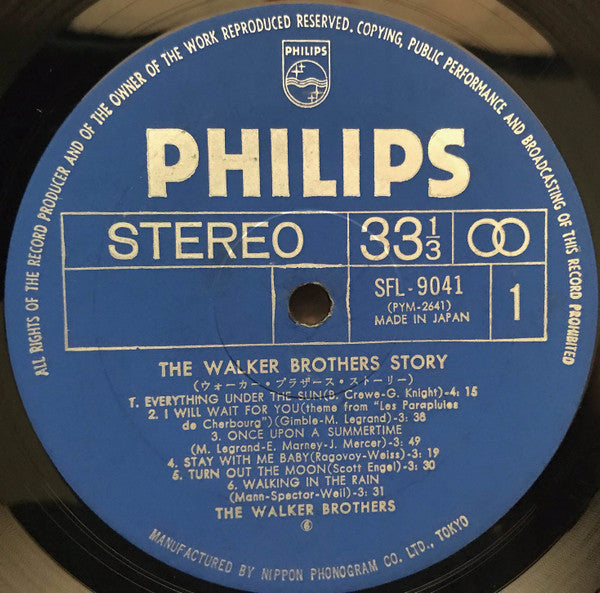 The Walker Brothers Story = ウォーカー・ブラザース・ストーリー