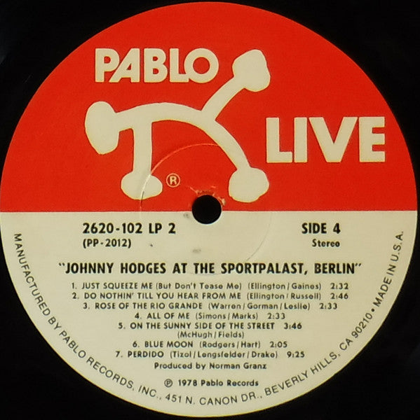 At The Sportpalast, Berlin