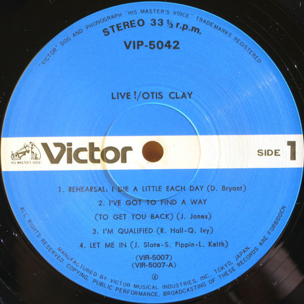 Live! Otis Clay