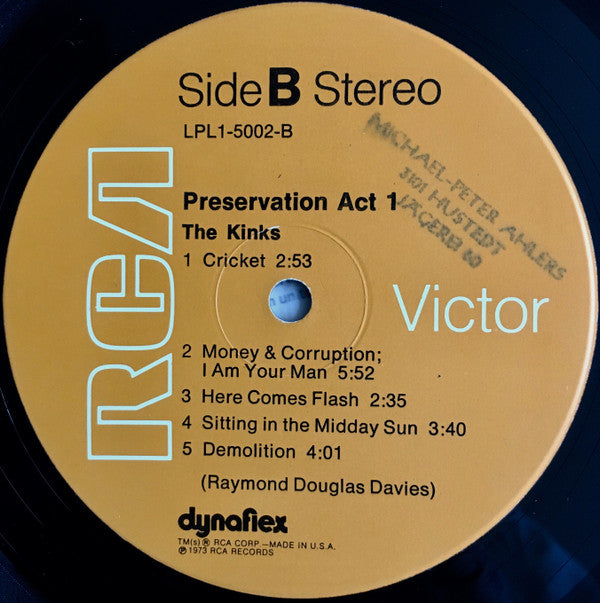 Preservation Act 1