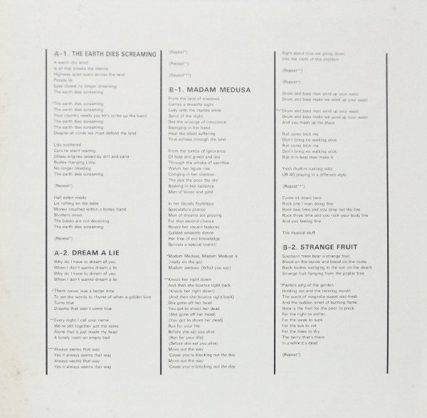 The Earth Dies Screaming