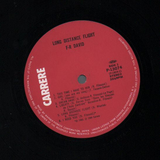 Long Distance Flight