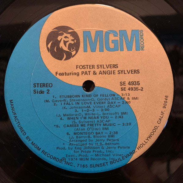 Foster Sylvers Featuring Pat & Angie Sylvers