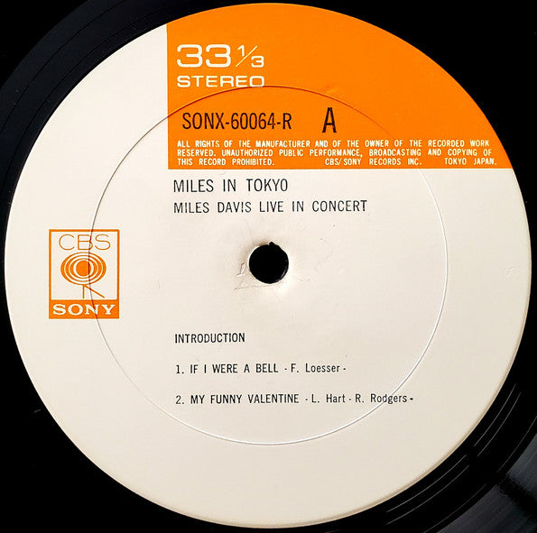 Miles In Tokyo (Miles Davis Live In Concert)