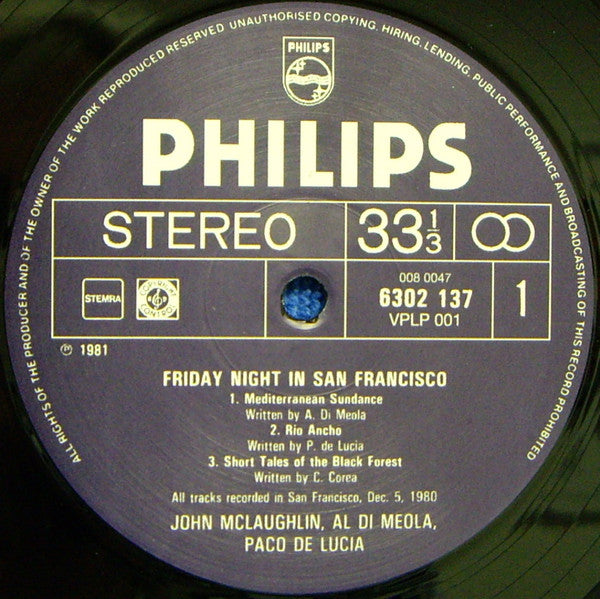 Friday Night In San Francisco