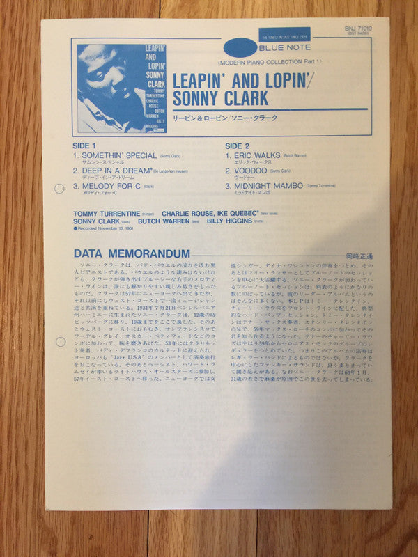 Leapin' And Lopin'