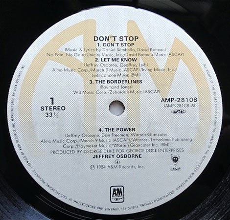 Don't Stop