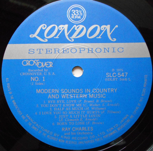 Modern Sounds In Country And Western Music