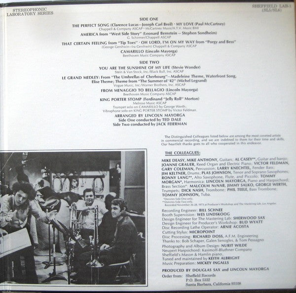 Lincoln Mayorga & Distinguished Colleagues - Volume III