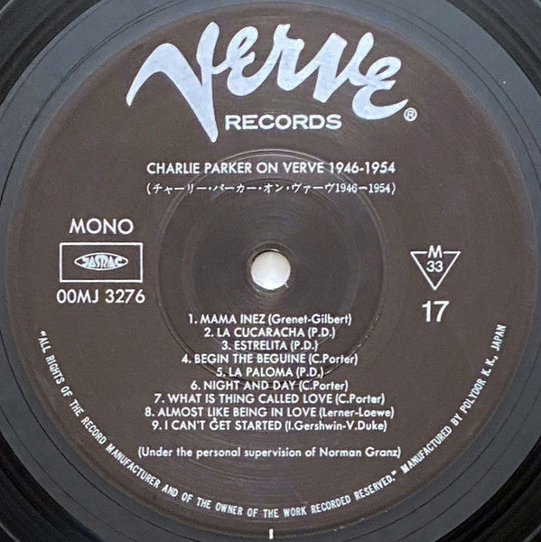 Charlie Parker On Verve 1946-1954