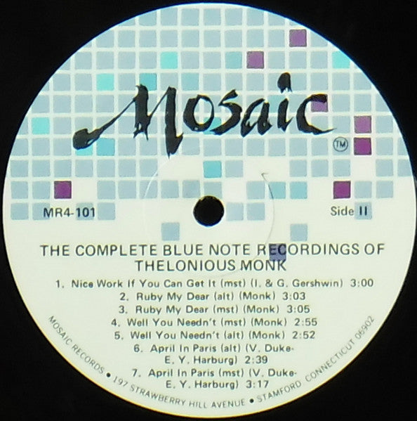 The Complete Blue Note Recordings Of Thelonious Monk