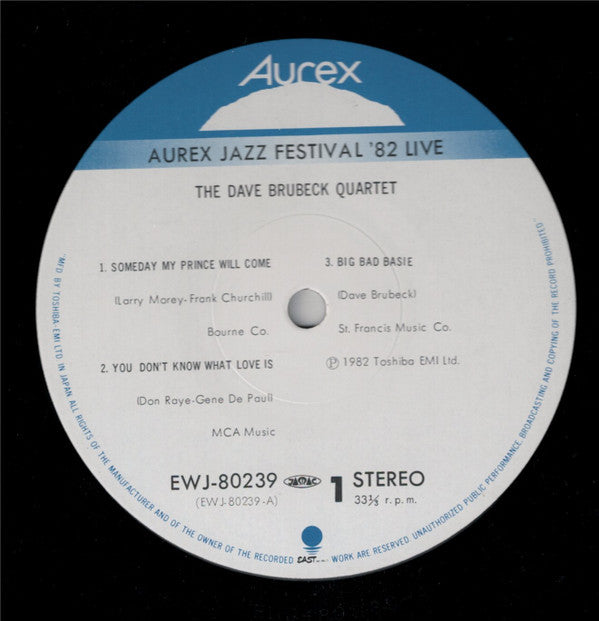 Aurex Jazz Festival '82