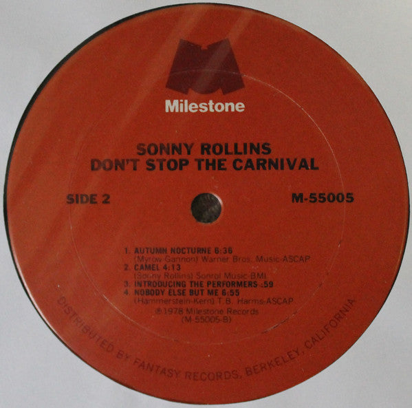 Don't Stop The Carnival