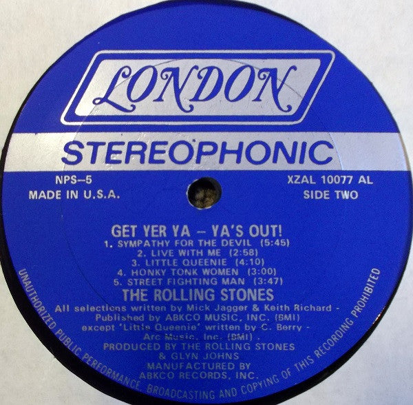 Get Yer Ya-Ya's Out! - The Rolling Stones In Concert