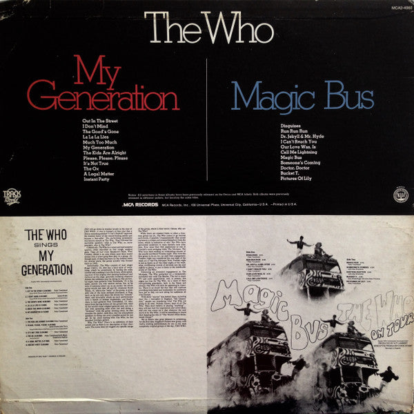 Magic Bus / The Who Sings My Generation