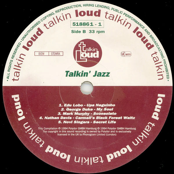 Talkin' Jazz (Themes From The Black Forest)
